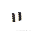 0.8mm Pitch Female Header Dual Row SMT